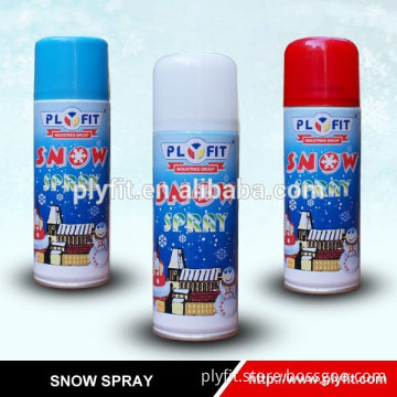 color snow spray